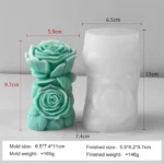 New Rose Bouquet Mould (CM030)