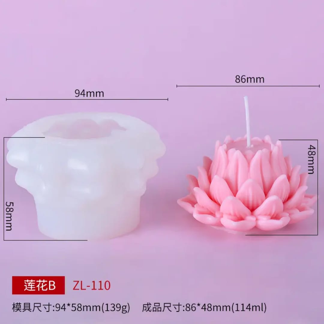 WhatsApp Image 2026-06-15 at 4.32.17 AM (1) Big Lotus Flower Mold - Image 1
