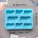 8 Cavities Sports Car Mold - Image 2